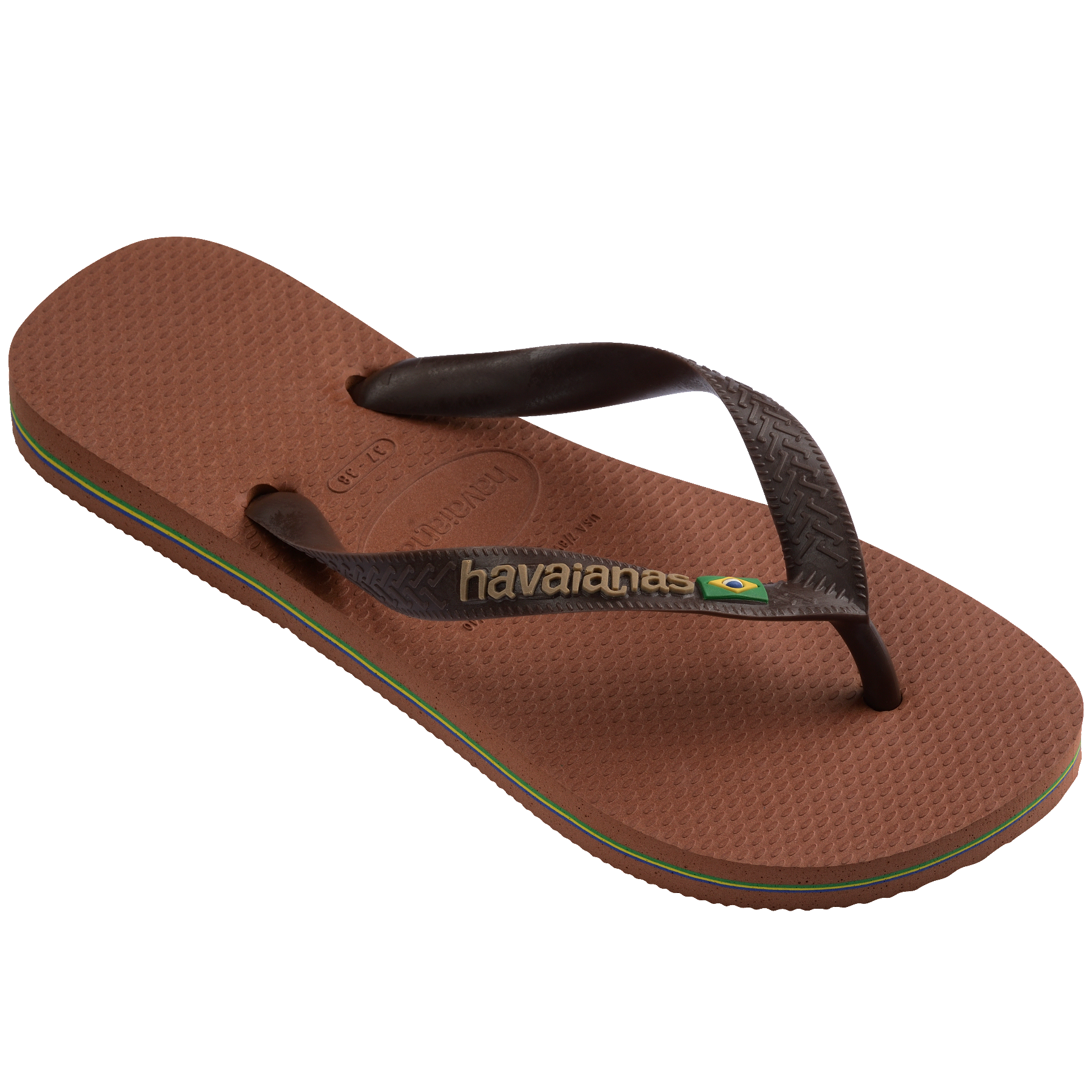 Women's Brazil Logo Flip Flops - Image 4