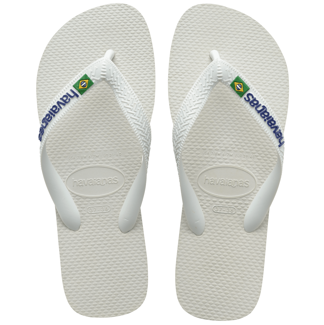 Women's Brazil Logo Flip Flops - Image 15