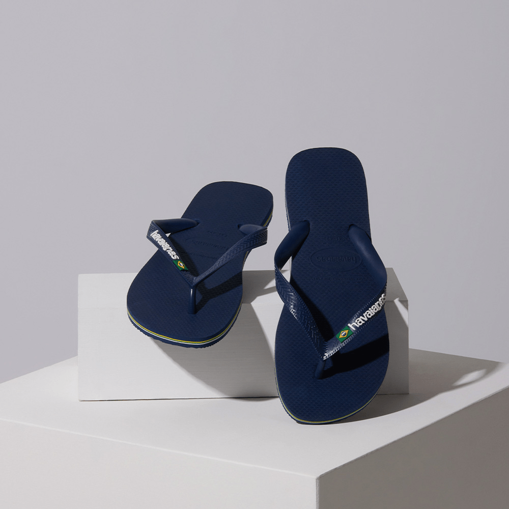 Women's Brazil Logo Flip Flops - Image 34
