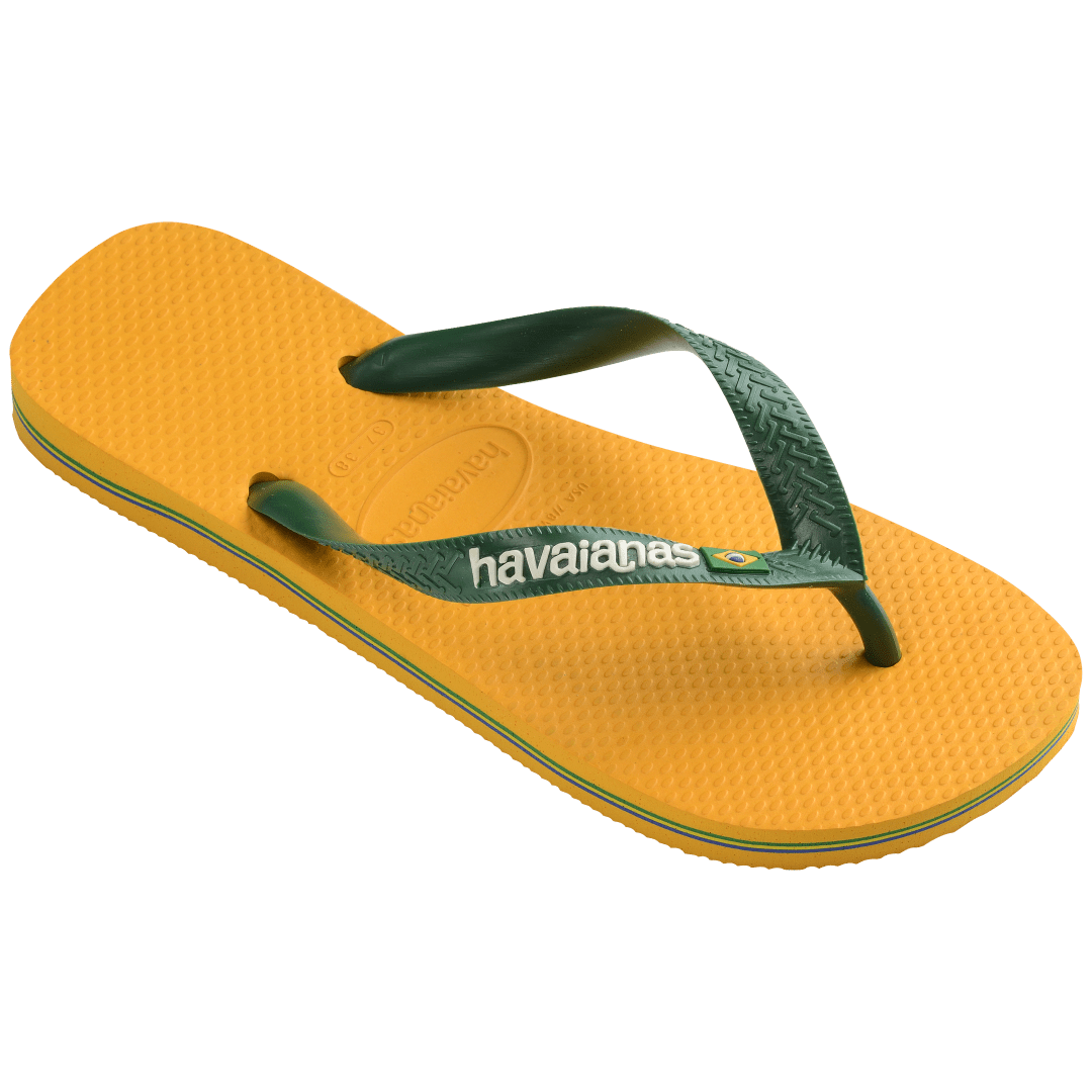 Women's Brazil Logo Flip Flops - Image 25