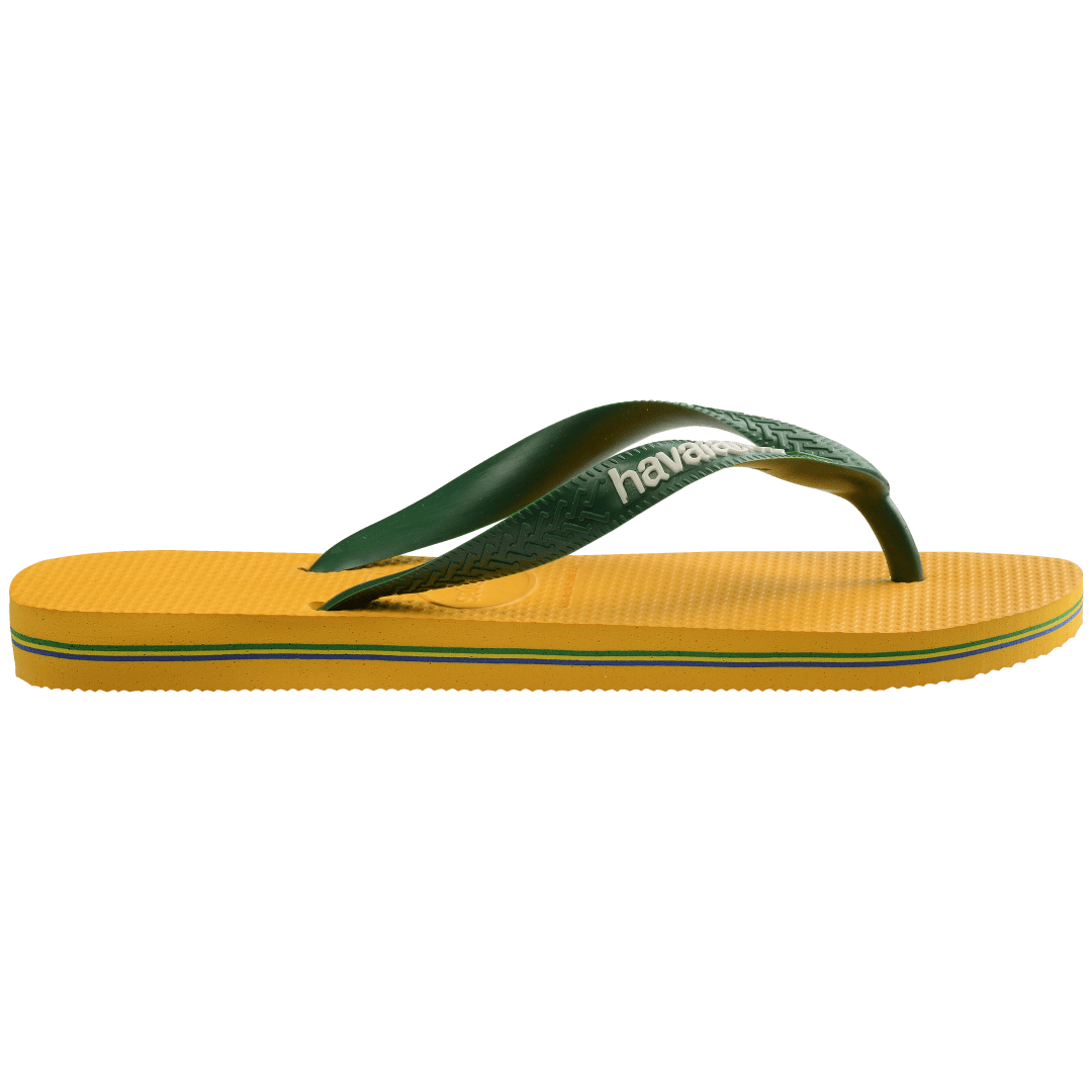 Women's Brazil Logo Flip Flops - Image 28