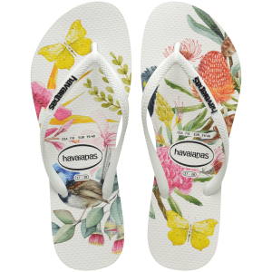 Women's Slim Flora Flip Flops